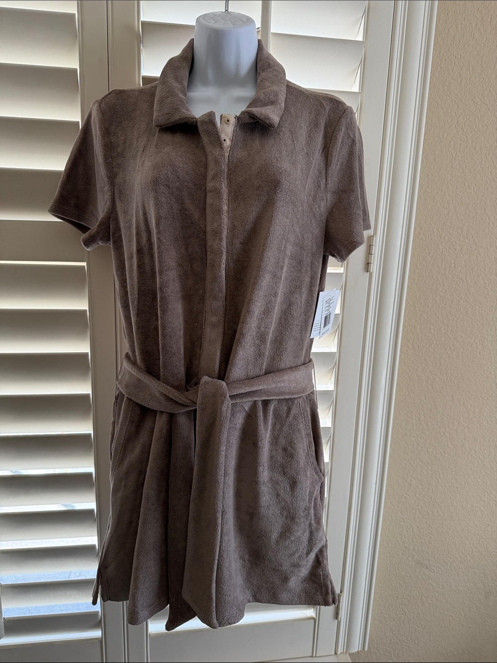 Beyond Yoga Tropez Jumpsuit One Piece Romper Shortalls TT6238 M NWT 🤎